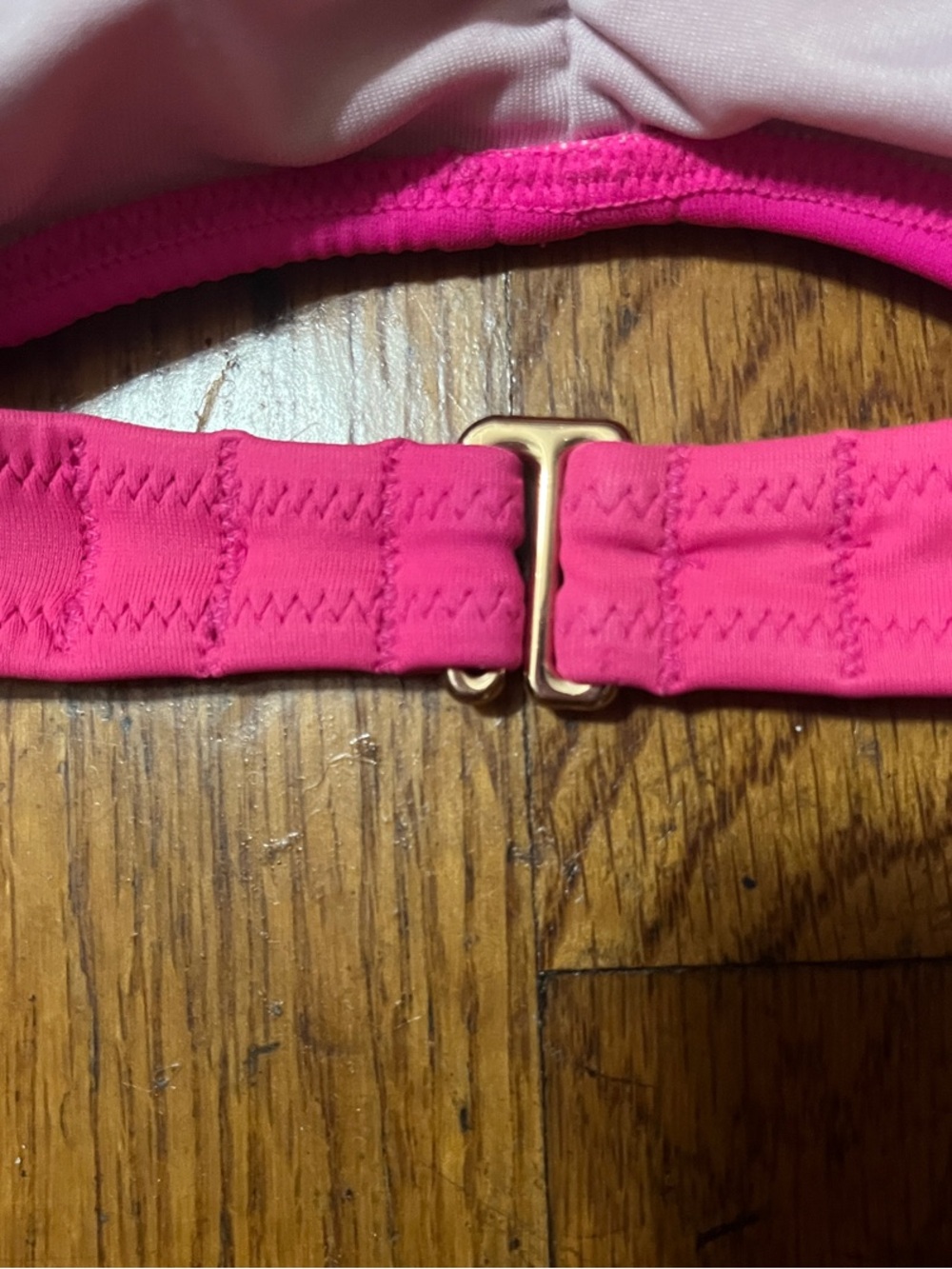 Victoria’s Secret Hot Pink Halter Bikini Top - Women's Swim Size Medium - Picture 7 of 7